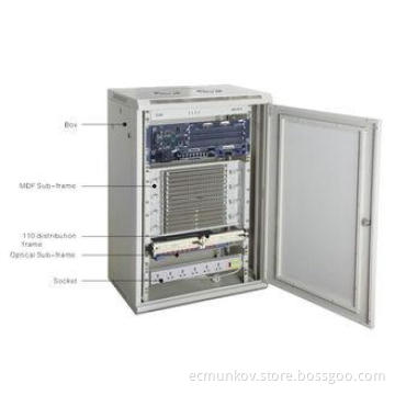 FTTx Cabinet , Outdoor Telecom Cabinet For FTTH Installatio